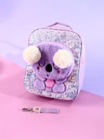 Morral Koala Lentejuela Lila