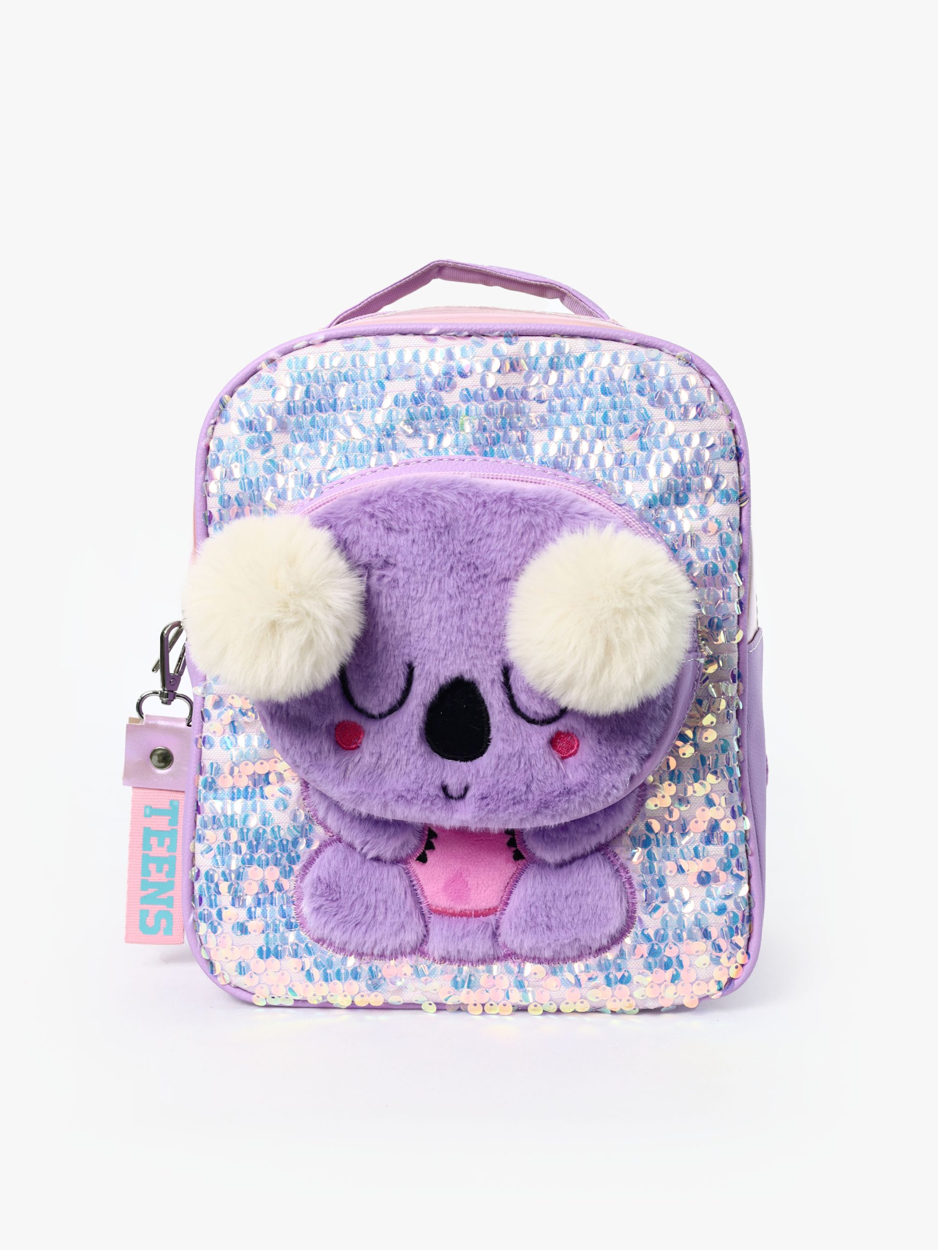 Morral Koala Lentejuela Lila