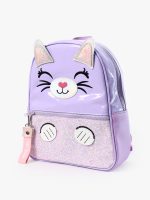 Morral Shine Gato Lila