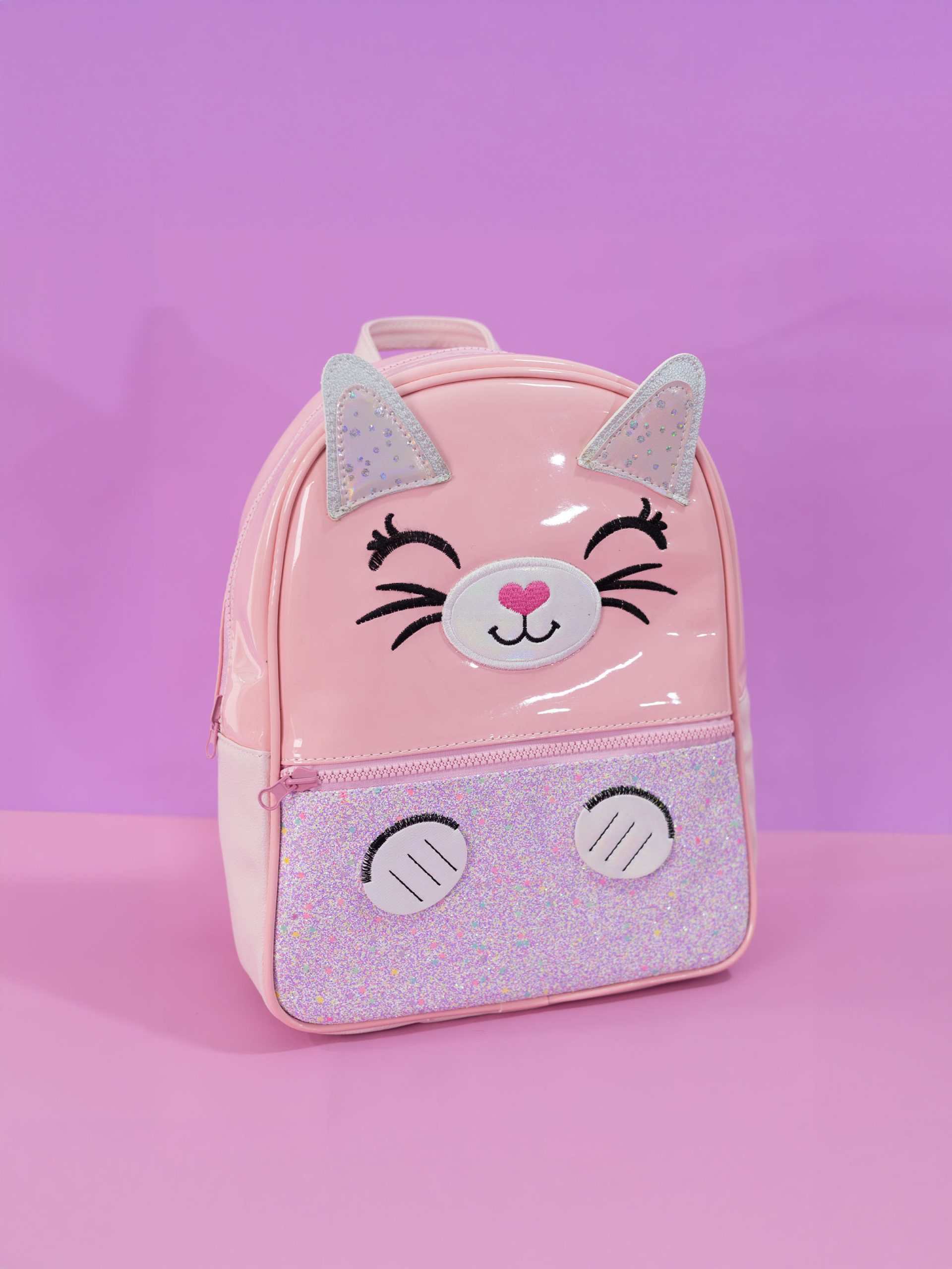 Morral Shine Gato Rosado