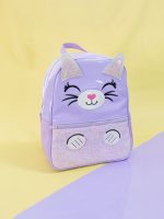 Morral Shine Gato Lila