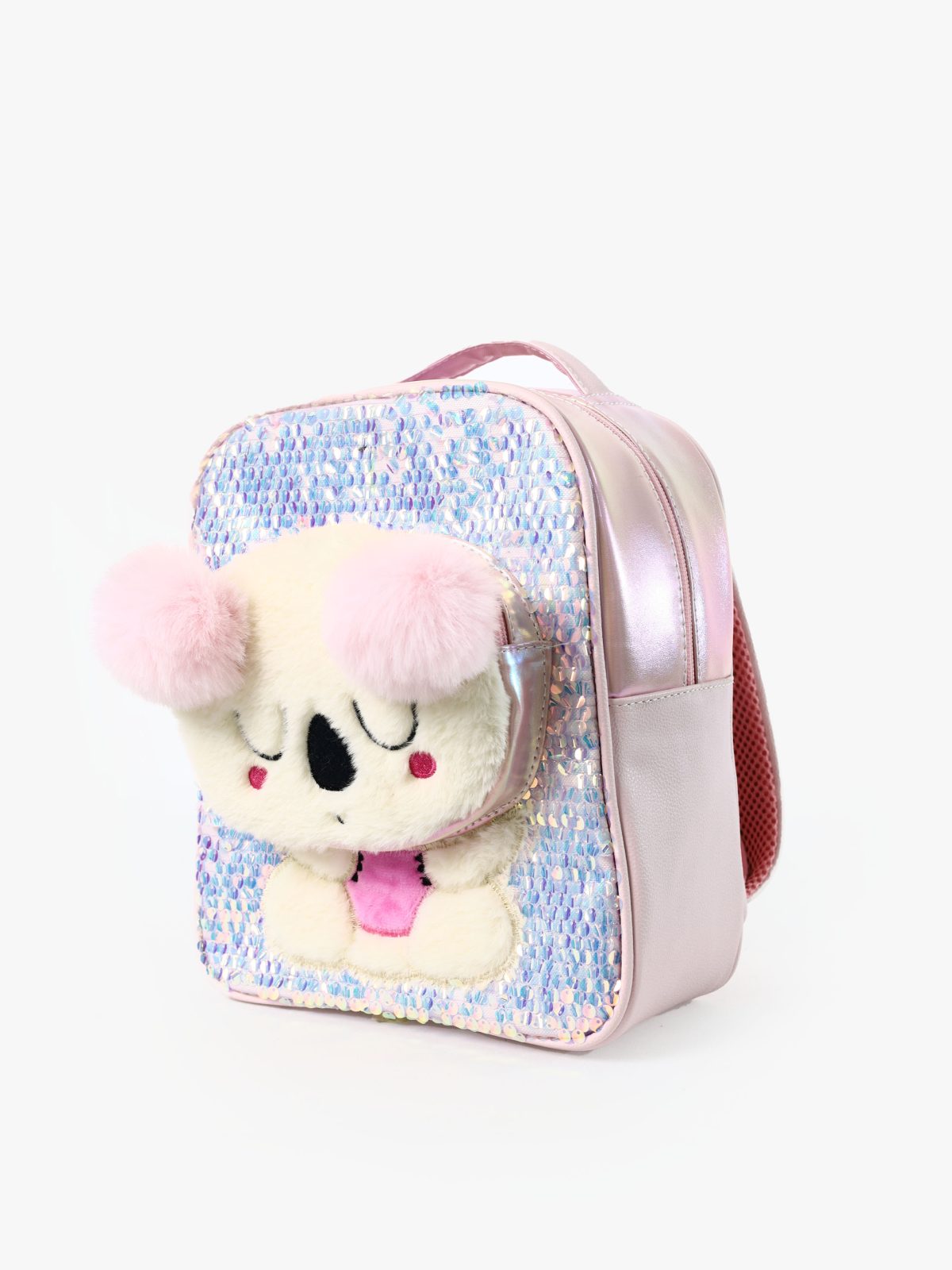 Morral Koala Lentejuela Rosado