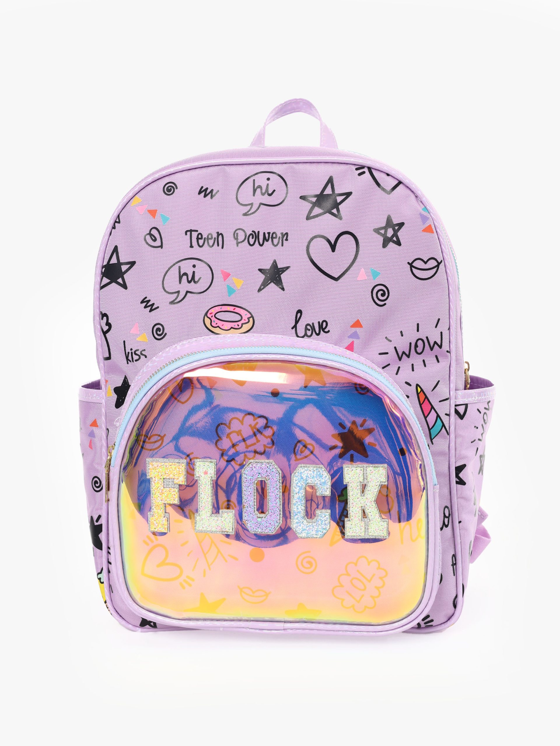 Morral Primavera Doodles Lila